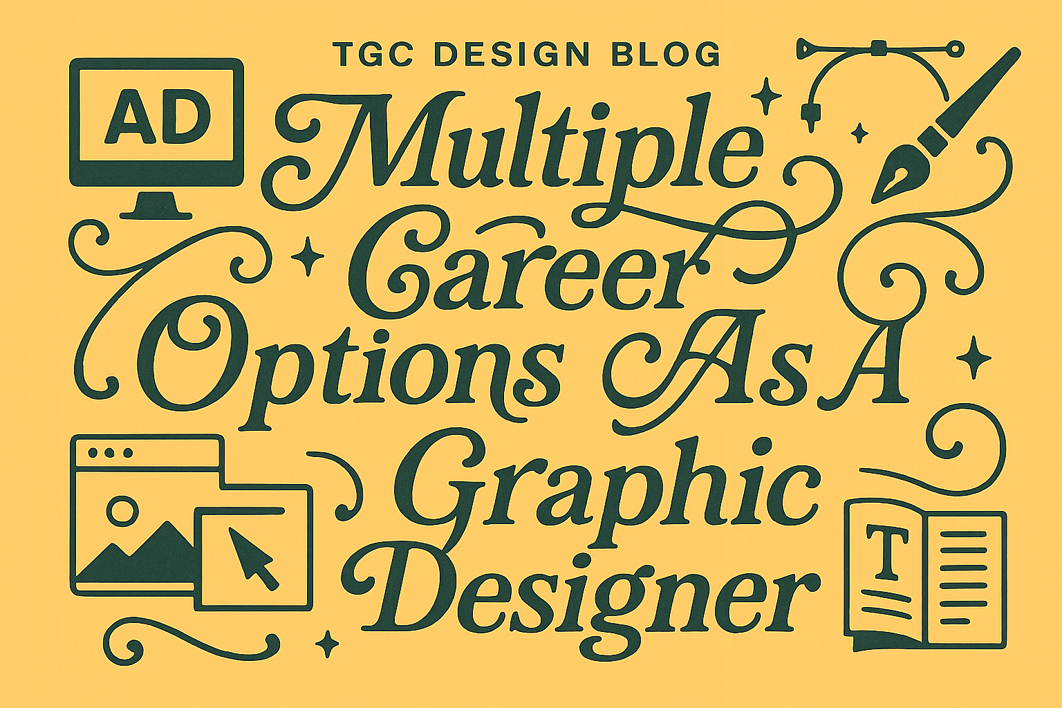 Multiple Career options as A Graphic Designer